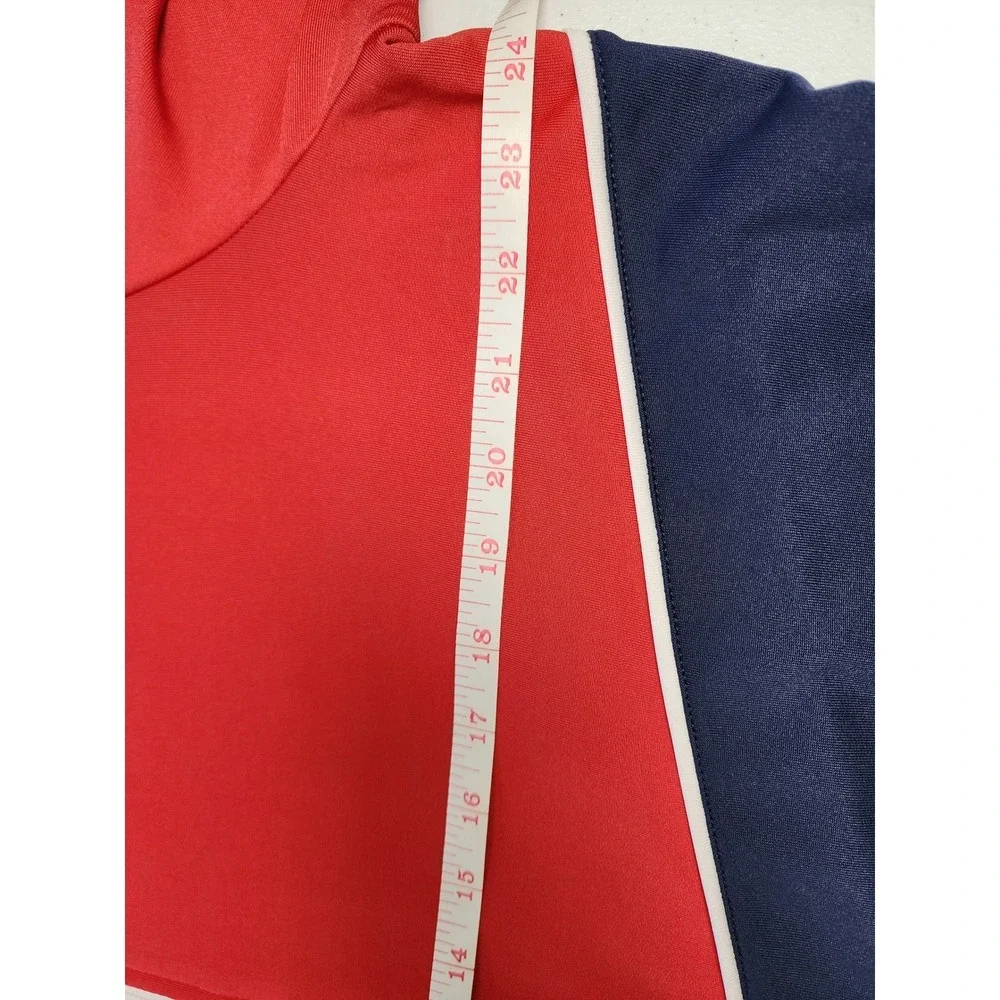 Fila Mens XL Western & Southern Open Cincinnati Tennis Track Jacket Red Navy